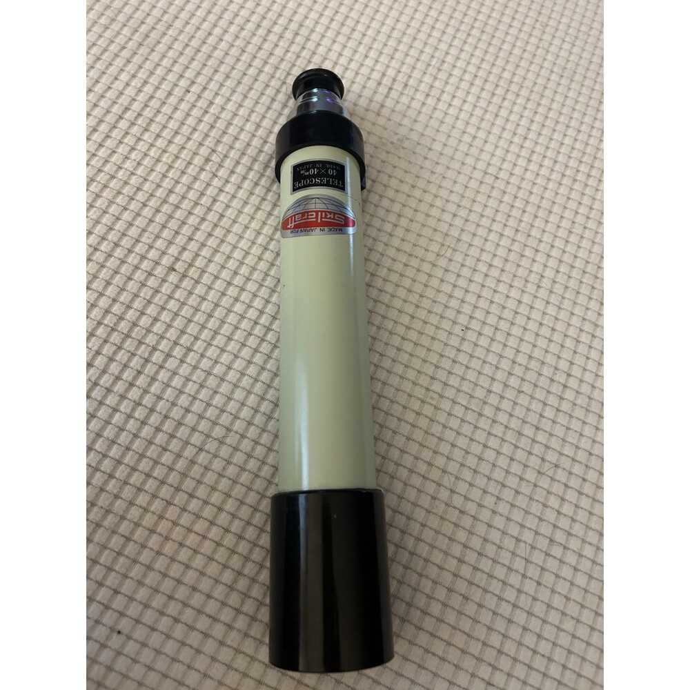 Vintage Telescope 40x40 Mm Skil Craft Coated Lens Japan Lens Missing Tripod